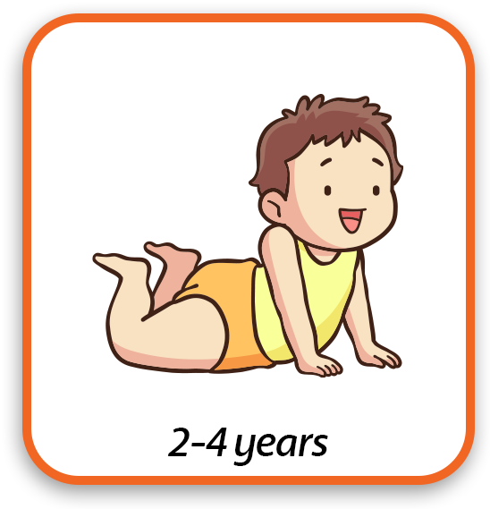 2-4 Years