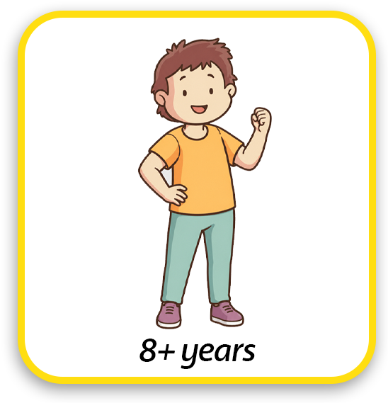 8+ Years