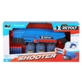 Gun With Soft Bullets And Target