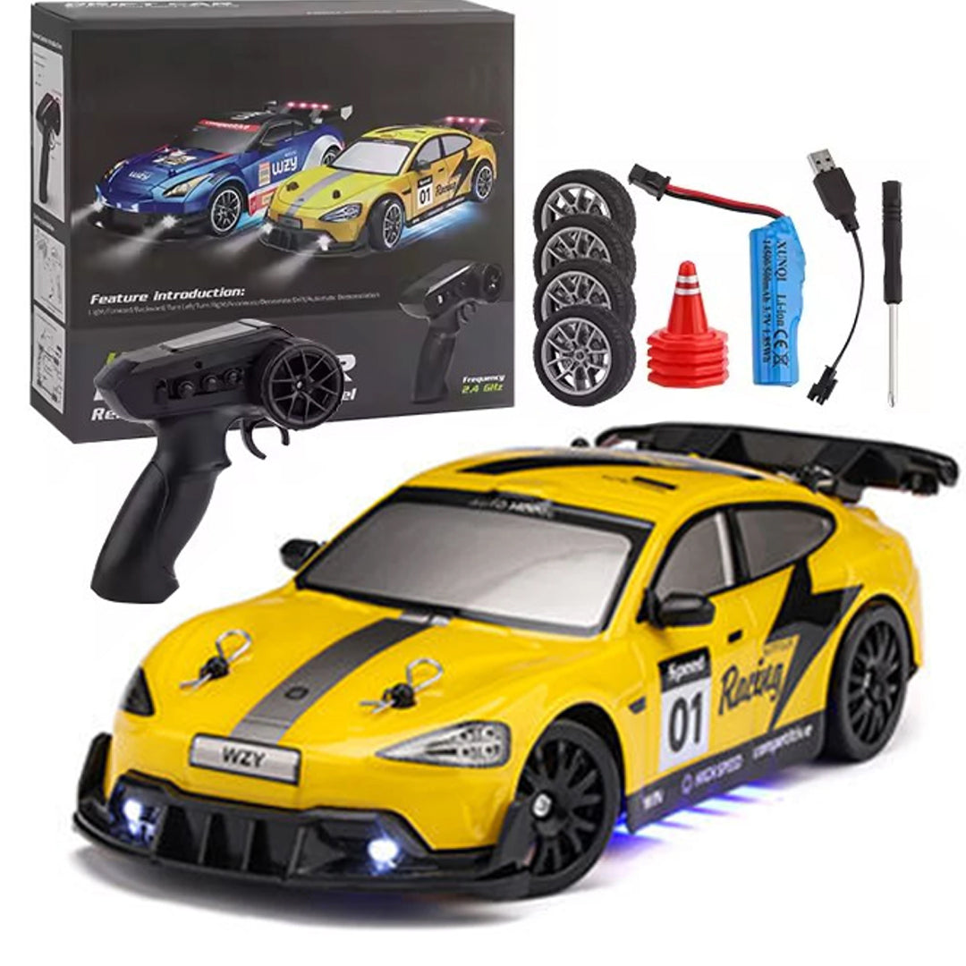 Yellow RC Racing Car