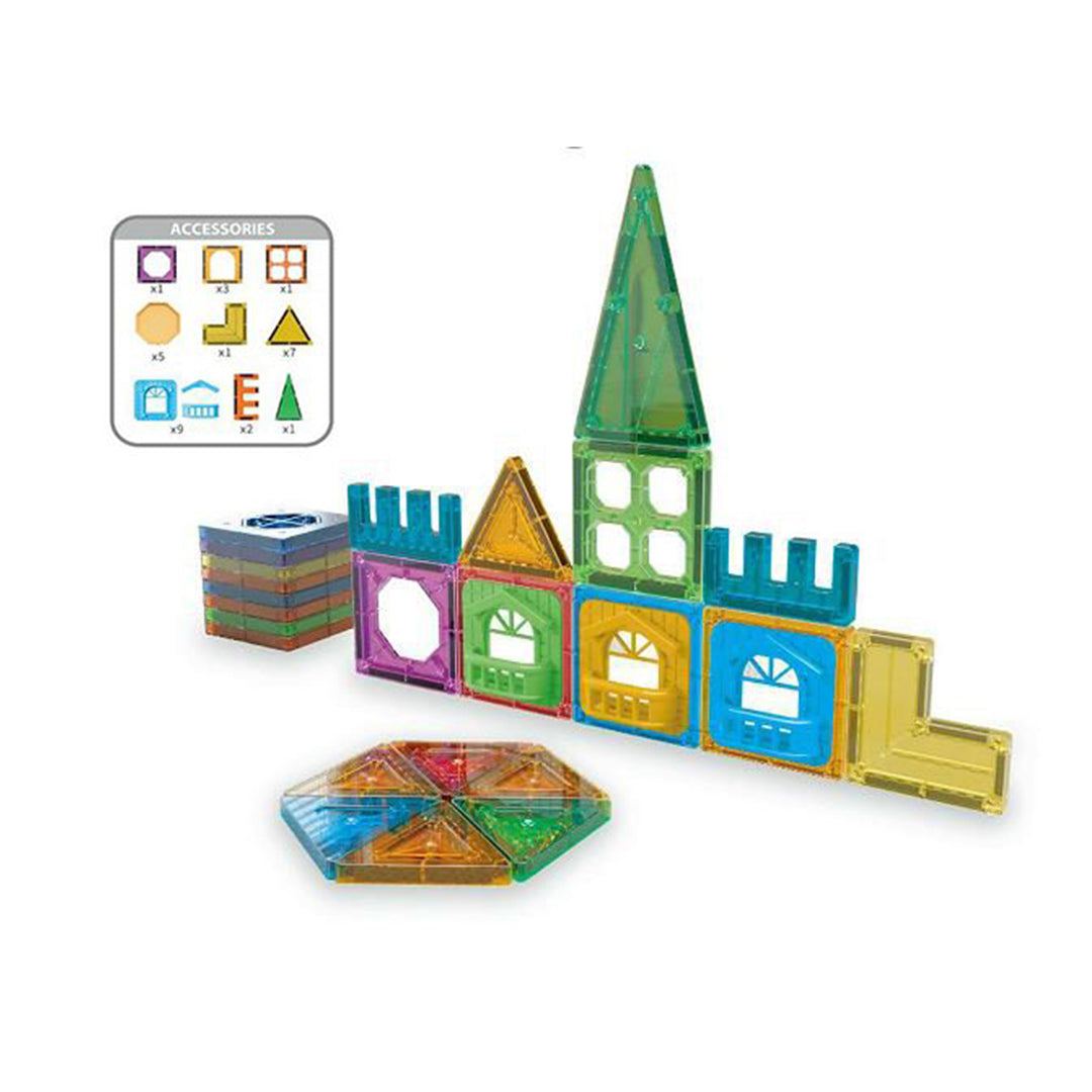 Magnetic Building Tiles Set