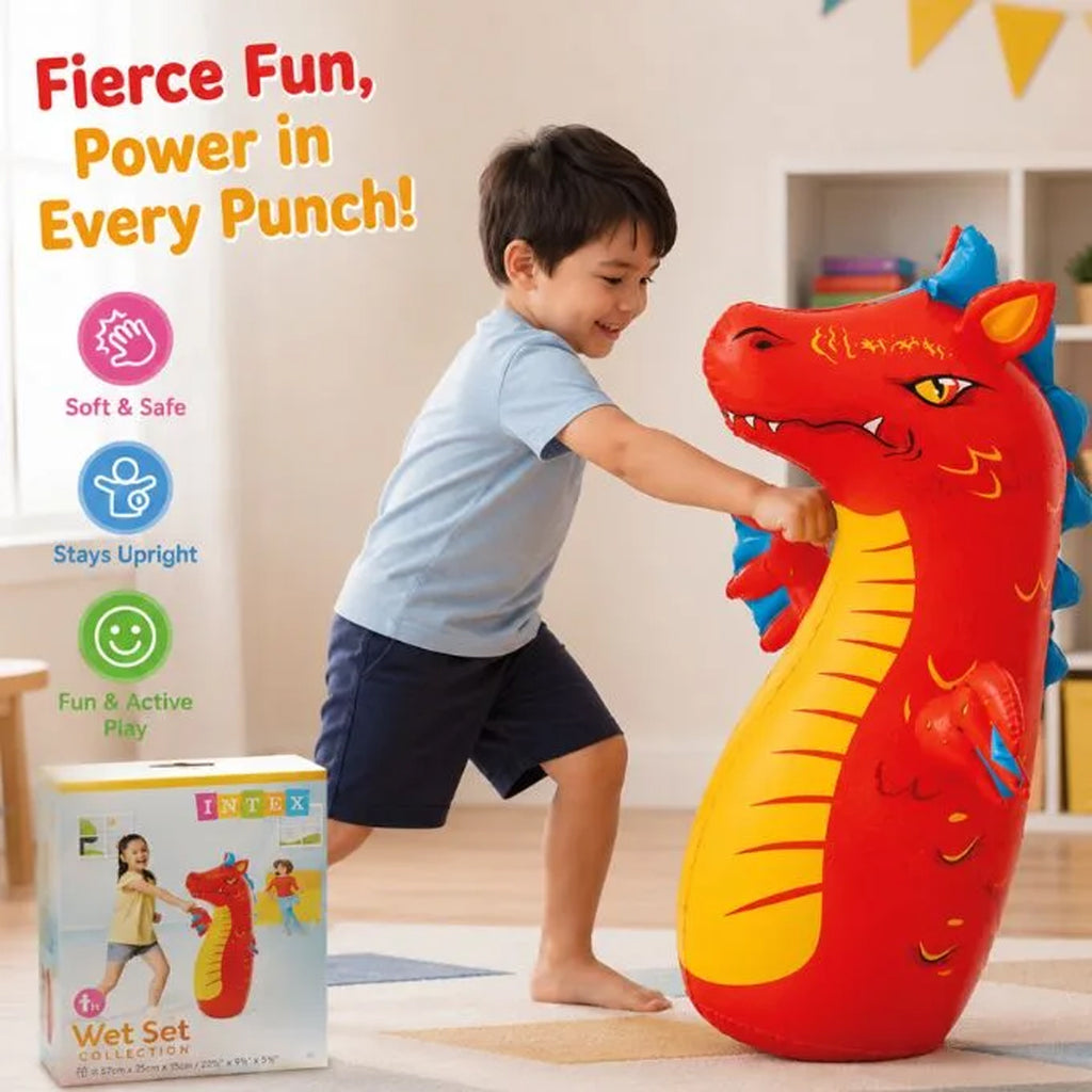 Inflatable Dinosaur Punching Bag