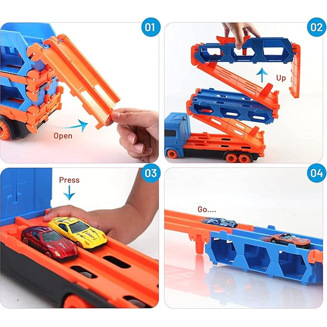 Carrier truck set track