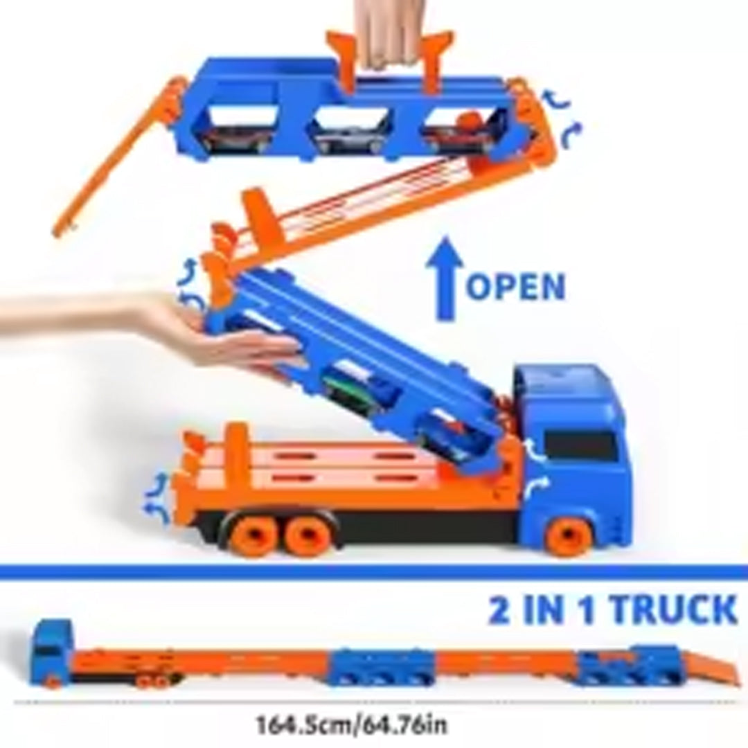 Carrier truck set track