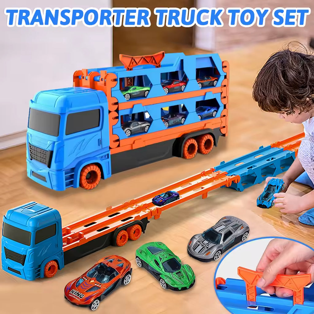 Carrier truck set track