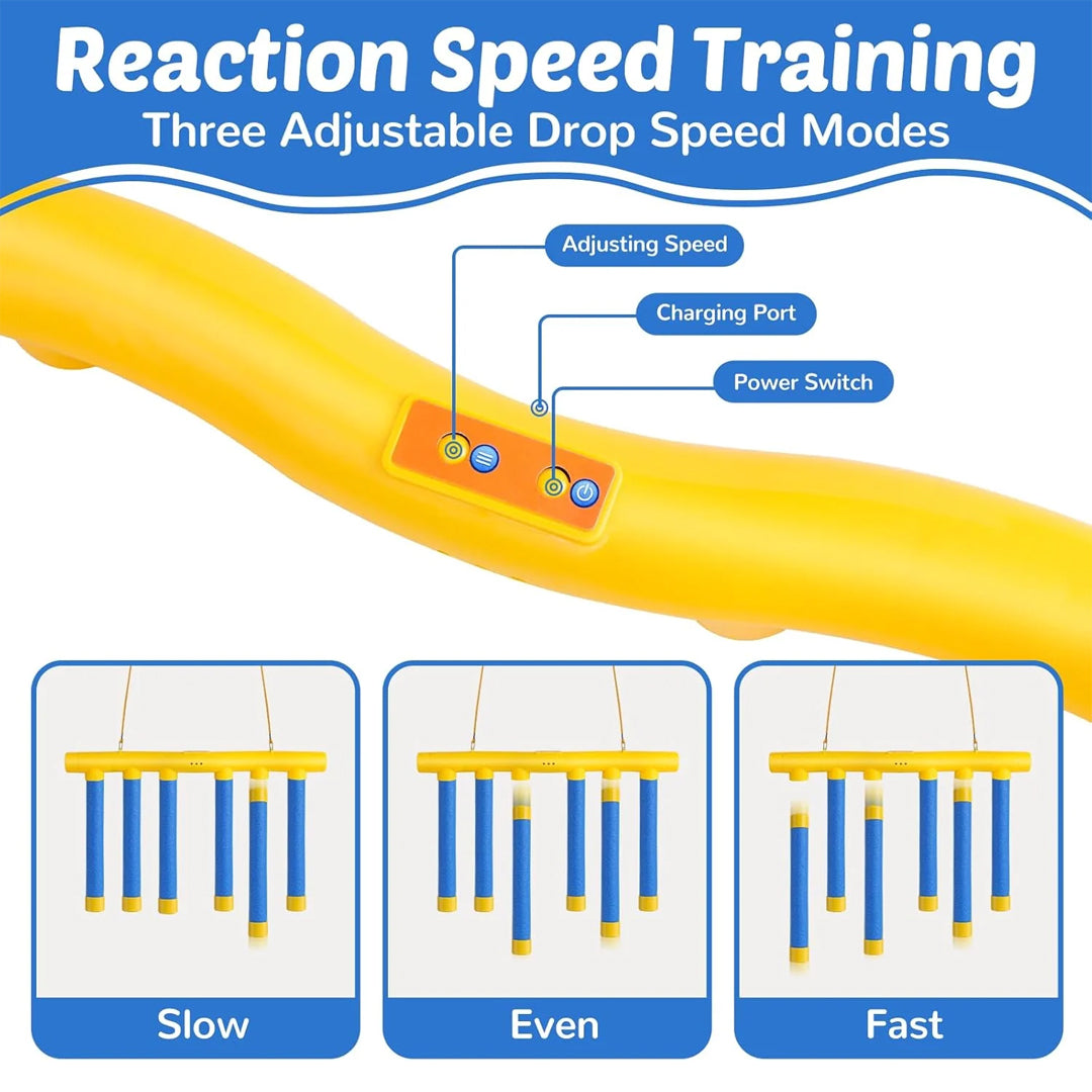 Interactive Reaction Training Stick Game