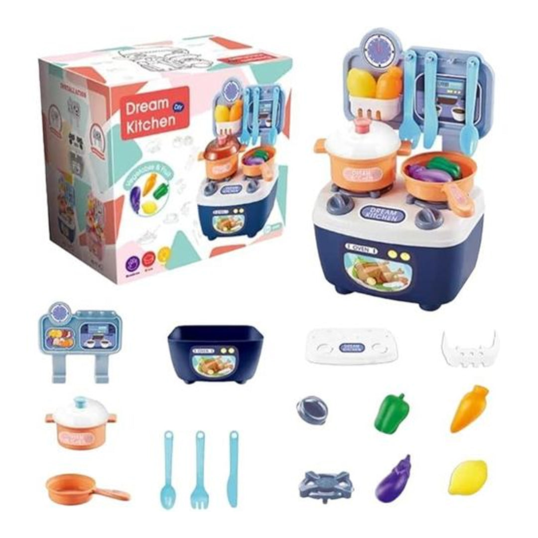 Dream Kitchen Toy Set with Cooking Accessories