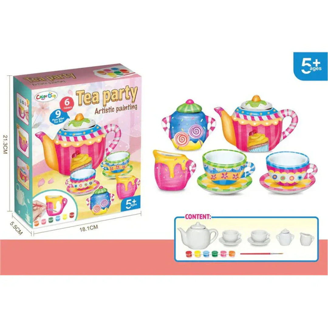 DIY Tea Set For Kids