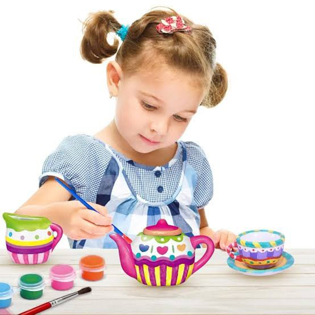DIY Tea Set For Kids