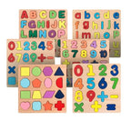 3 Card Shapes Puzzle Set