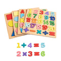 3 Card Shapes Puzzle Set