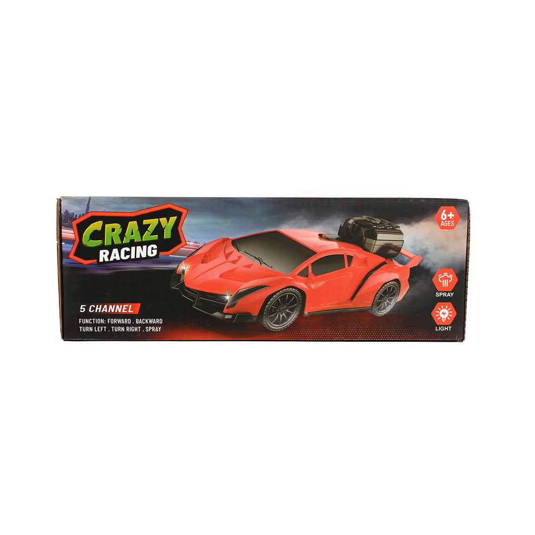 Turbo Racing Car with Smoke Effect