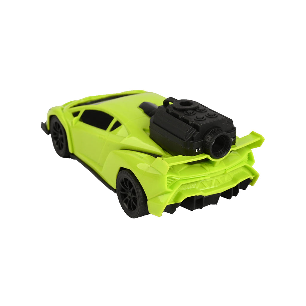 Turbo Racing Car with Smoke Effect