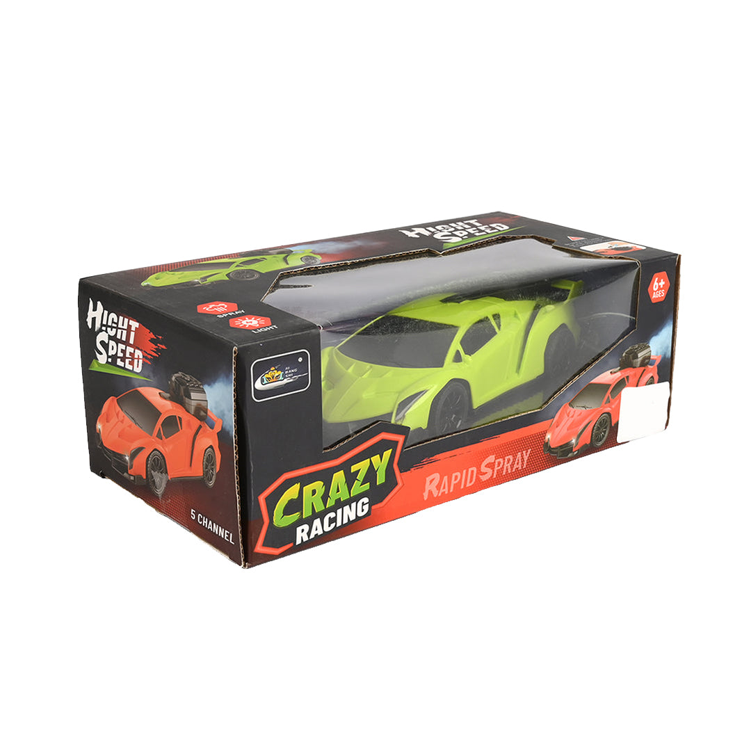 Turbo Racing Car with Smoke Effect