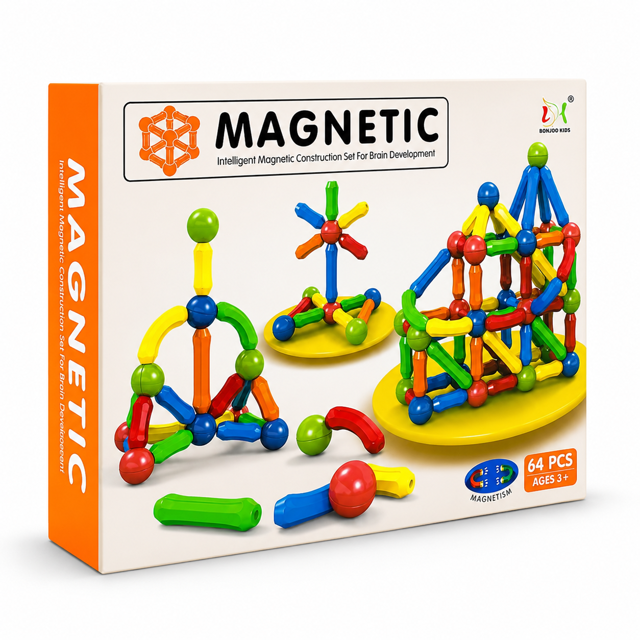 Magnetic Blocks 64 pcs